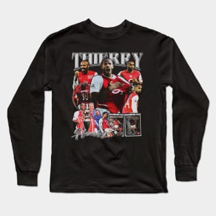 Thierry Henry Vintage Bootleg Long Sleeve T-Shirt